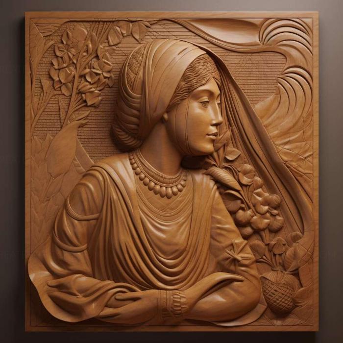 نموذج ثلاثي الأبعاد لآلة CNC 3D Art 